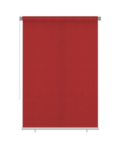 Store roulant d'extérieur 160x230 cm Rouge PEHD