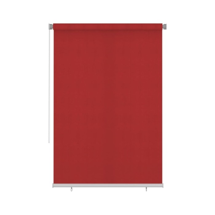 Store roulant d'extérieur 160x230 cm Rouge PEHD