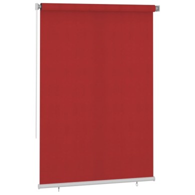 Store roulant d'extérieur 160x230 cm Rouge PEHD