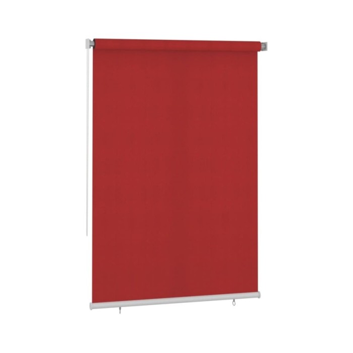 Store roulant d'extérieur 160x230 cm Rouge PEHD