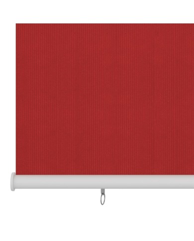 Store roulant d'extérieur 160x230 cm Rouge PEHD