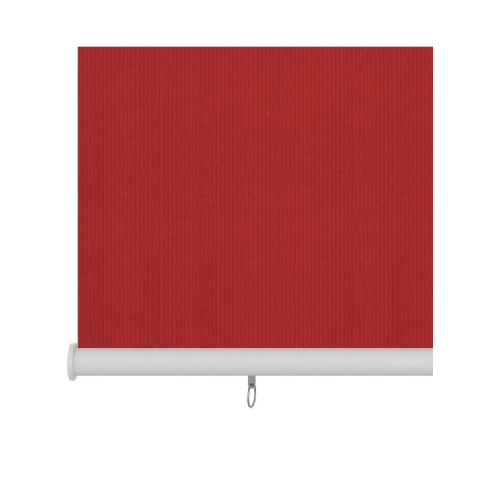 Store roulant d'extérieur 160x230 cm Rouge PEHD