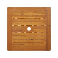 Table pliable de jardin 60x60x75 cm Bois d'acacia solide
