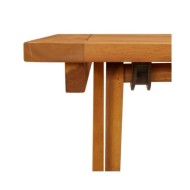 Table pliable de jardin 60x60x75 cm Bois d'acacia solide