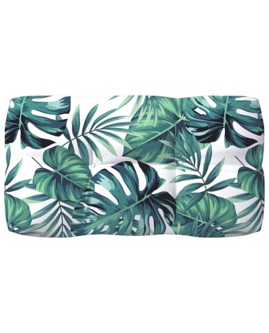 Coussins de canapé palette 5 pcs Motif de feuilles