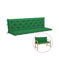 Coussin de balancelle Vert 200 cm Tissu