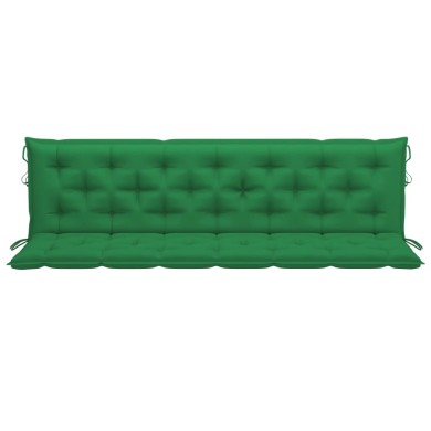 Coussin de balancelle Vert 200 cm Tissu