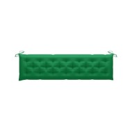 Coussin de balancelle Vert 200 cm Tissu