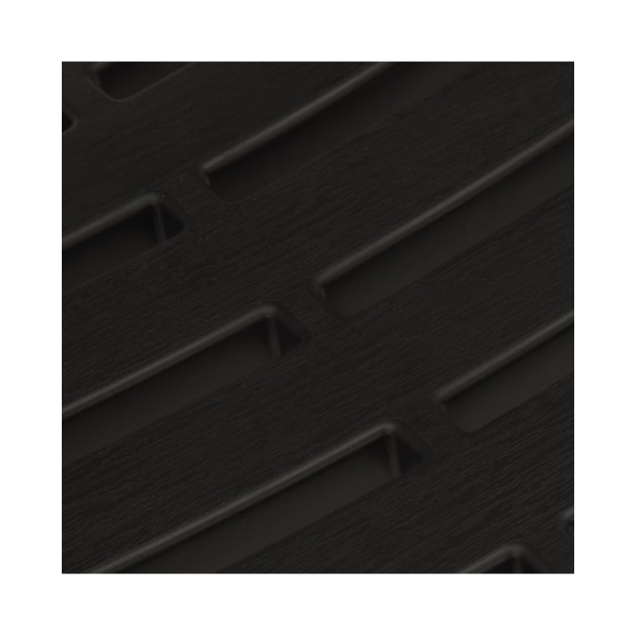 Ensemble de bistro pliable 3 pcs Plastique Gris