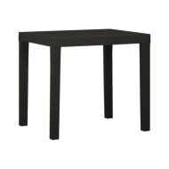 Table de jardin Anthracite 79x65x72 cm Plastique