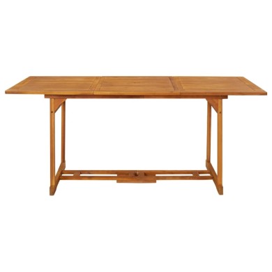 Table à dîner de jardin 180x90x75 cm Bois d'acacia solide
