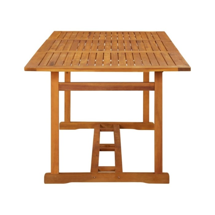 Table à dîner de jardin 180x90x75 cm Bois d'acacia solide