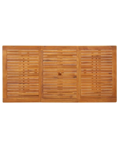 Table à dîner de jardin 180x90x75 cm Bois d'acacia solide