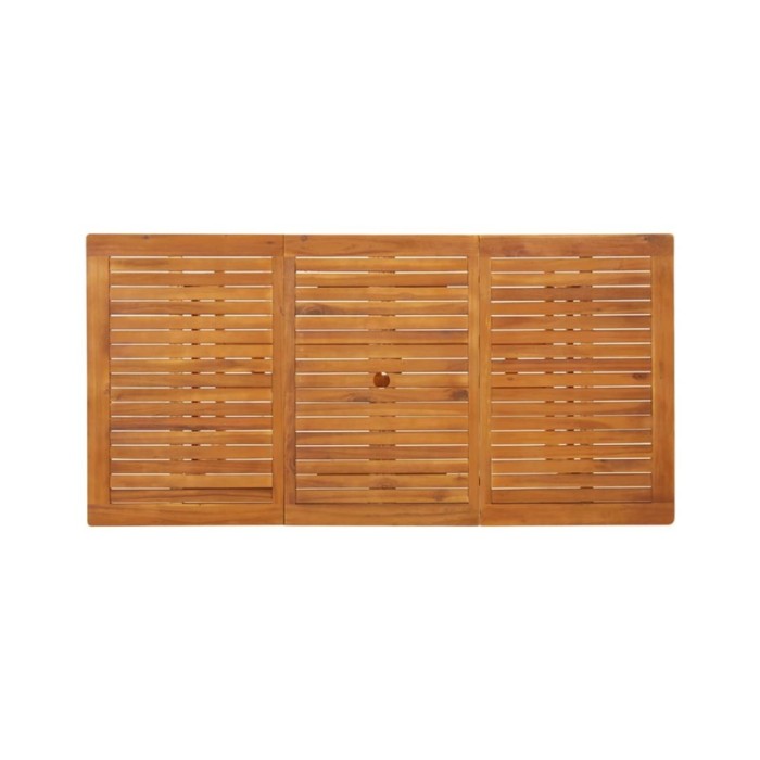 Table à dîner de jardin 180x90x75 cm Bois d'acacia solide