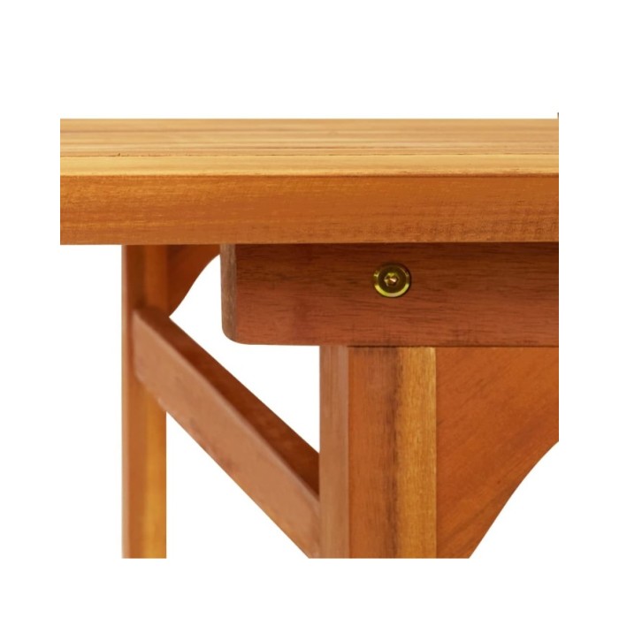 Table à dîner de jardin 180x90x75 cm Bois d'acacia solide