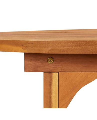 Table à dîner de jardin 280x90x75 cm Bois d'acacia massif