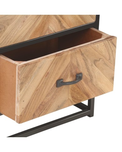 Balancelle Bois de pin imprégné 155x65x60 cm