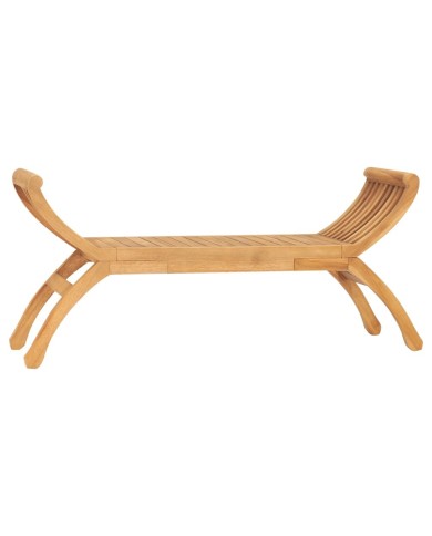 Banc de jardin 120 cm Bois de teck solide