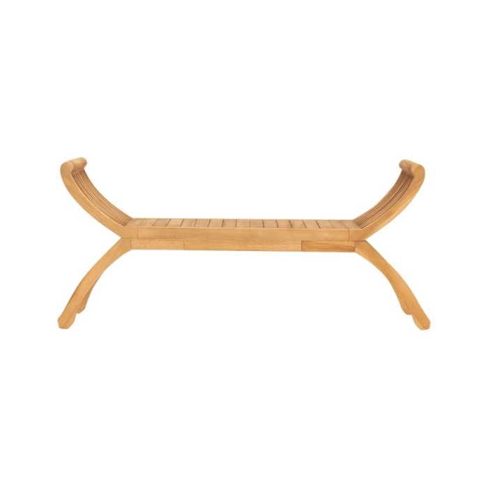 Banc de jardin 120 cm Bois de teck solide