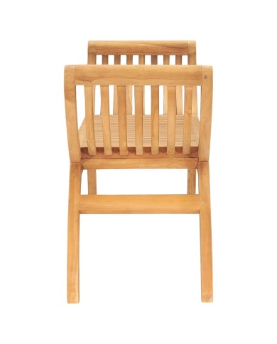 Banc de jardin 120 cm Bois de teck solide
