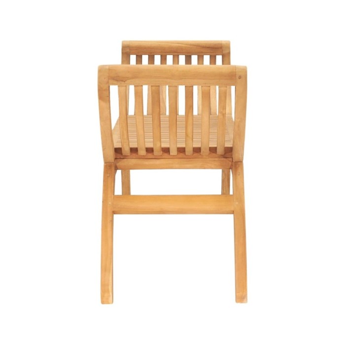 Banc de jardin 120 cm Bois de teck solide