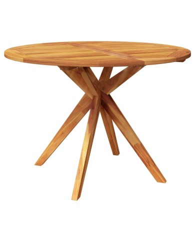 Table de jardin 110x110x75 cm Bois d'acacia solide