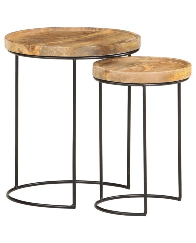 Table de jardin 110x110x75 cm Bois d'acacia solide