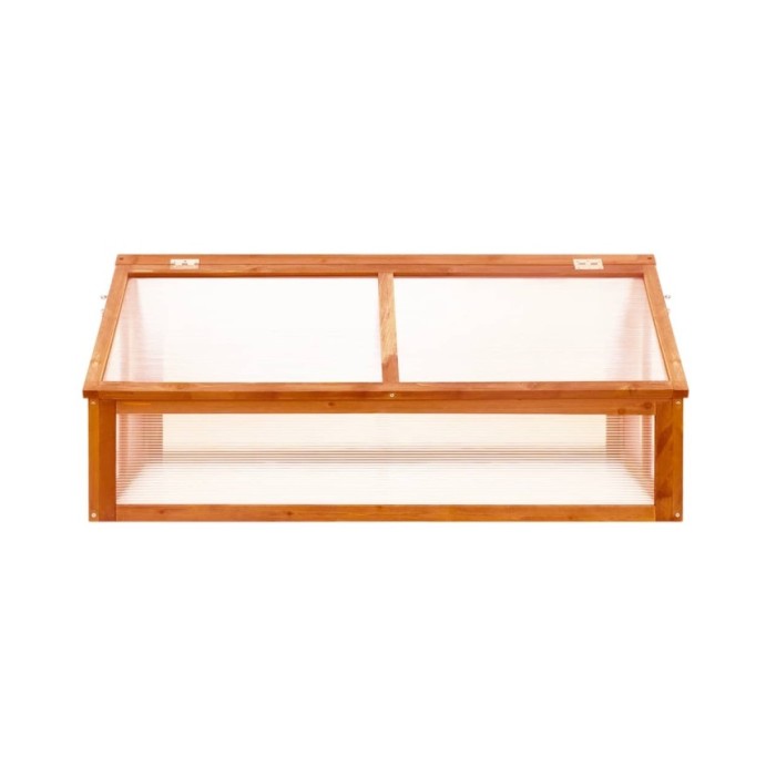 Serre Marron 114x80x50 cm Bois de sapin