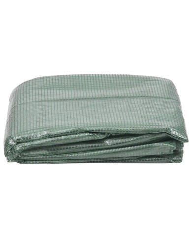 Couverture de remplacement serre (6,5025 m²) 255x255x194cm Vert