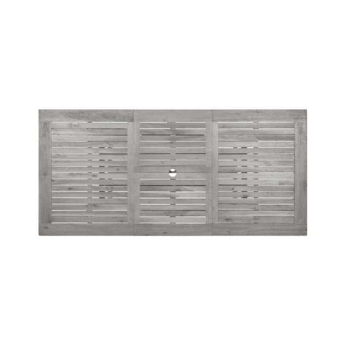 Table à dîner de jardin (120-170)x80x75 cm Bois d'acacia massif
