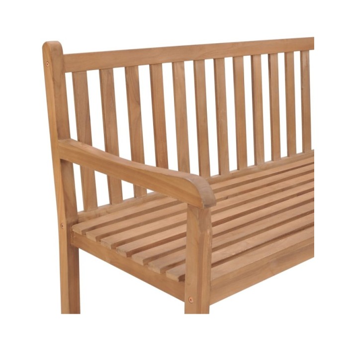 Banc d'angle de jardin 185x185x90 cm Bois de teck solide