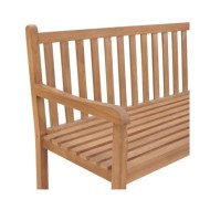 Banc d'angle de jardin 185x185x90 cm Bois de teck solide