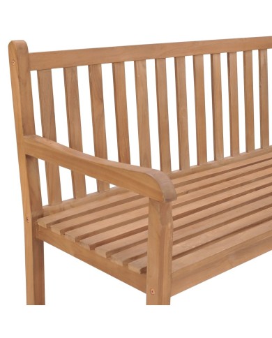 Banc d'angle de jardin 185x185x90 cm Bois de teck solide