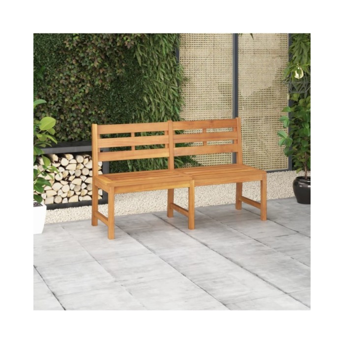 Banc de jardin 150 cm Bois de teck massif