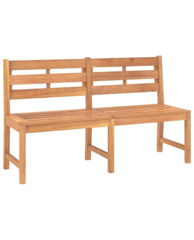 Banc de jardin 150 cm Bois de teck massif