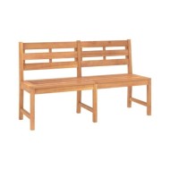 Banc de jardin 150 cm Bois de teck massif