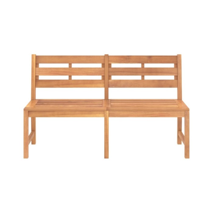 Banc de jardin 150 cm Bois de teck massif