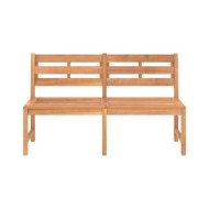 Banc de jardin 150 cm Bois de teck massif