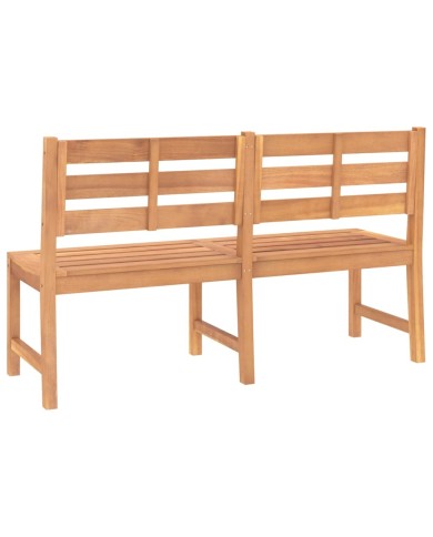 Banc de jardin 150 cm Bois de teck massif