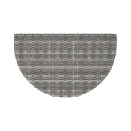 Table de jardin Gris 80x50x75 cm Résine tressée