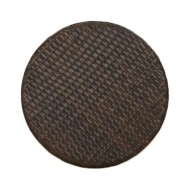 Table à thé Marron 45 cm Résine tressée