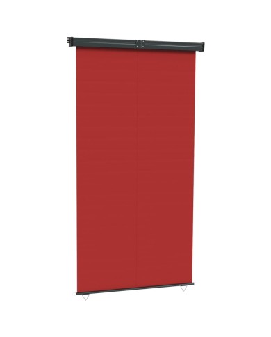 Auvent latéral de balcon 170x250 cm Rouge