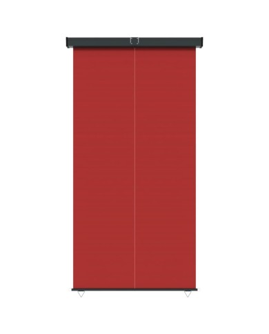 Auvent latéral de balcon 170x250 cm Rouge