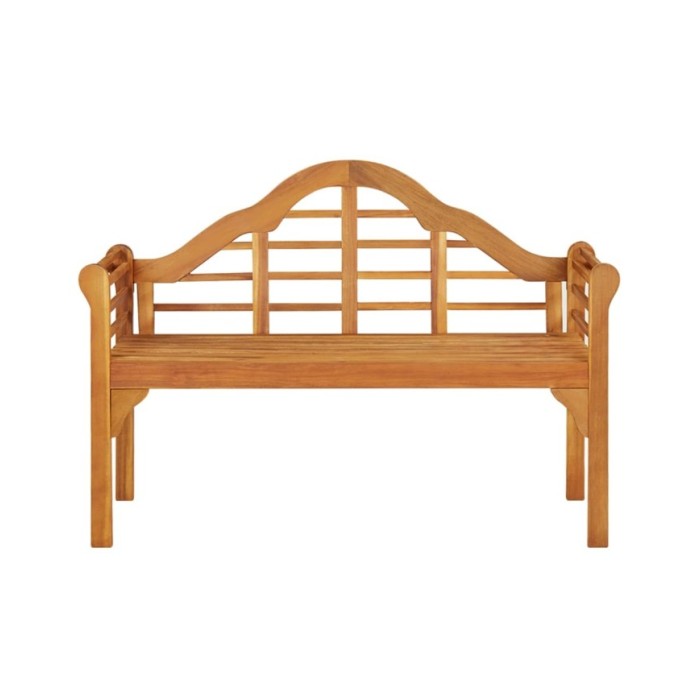 Banc de jardin 125 cm Bois d'acacia solide 