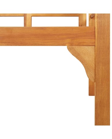 Banc de jardin 125 cm Bois d'acacia solide 
