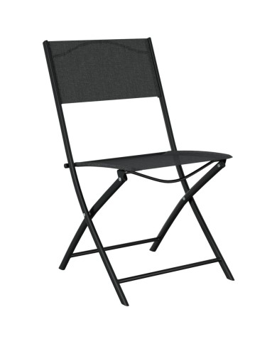 Ensemble de bistro 3 pcs Acier Noir