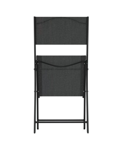 Ensemble de bistro 3 pcs Acier Noir
