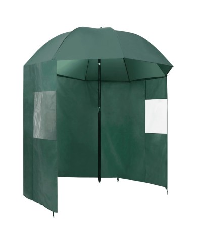 Parapluie de pêche Vert 220x193 cm