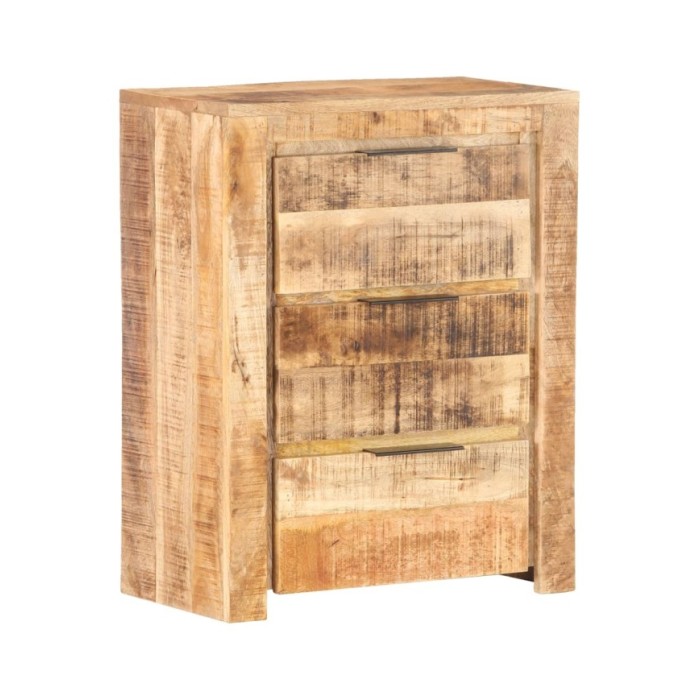 Buffet 59x33x75 cm Bois de manguier brut