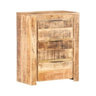 Buffet 59x33x75 cm Bois de manguier brut